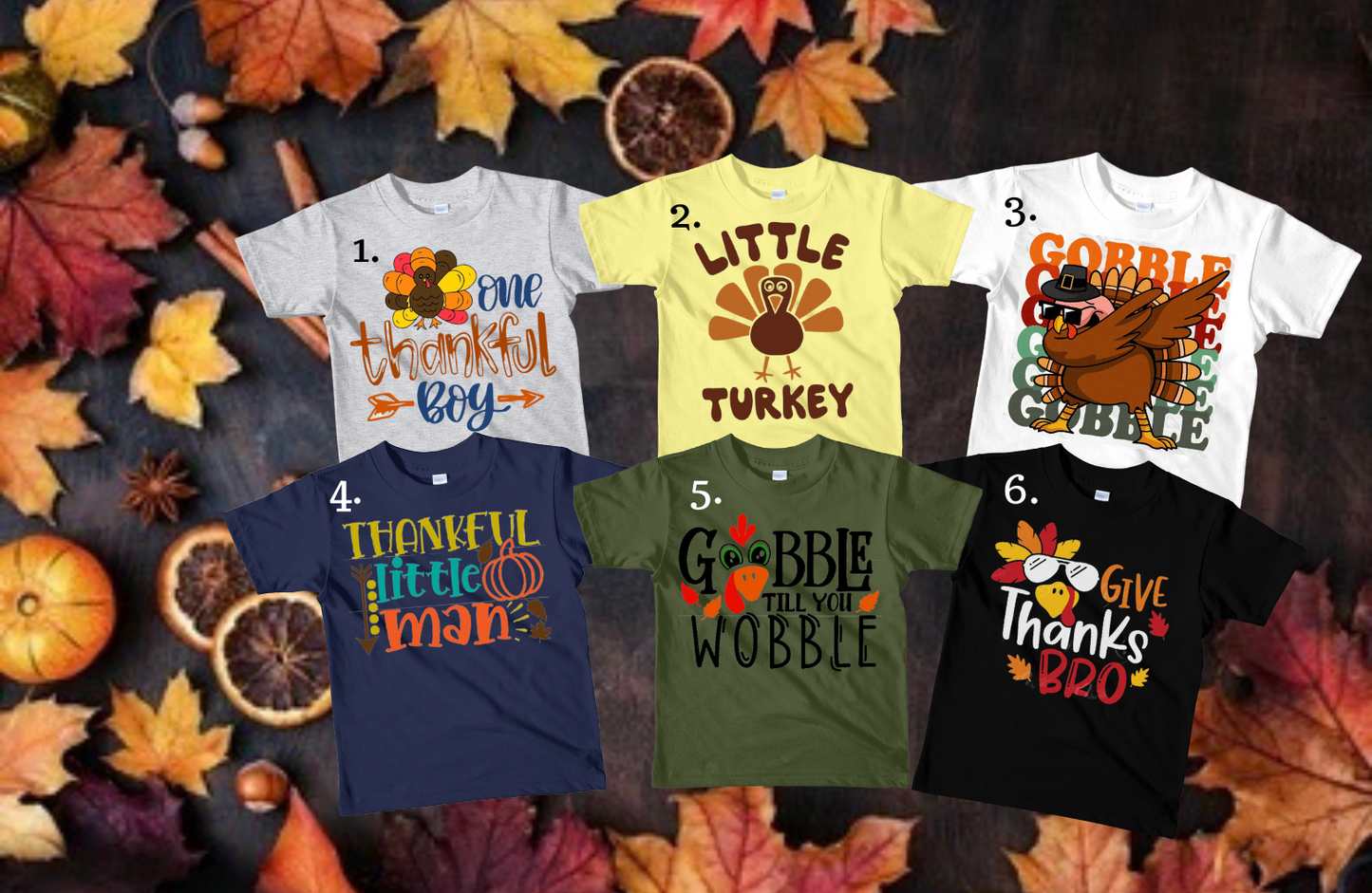 Boys Thanksgiving Tee