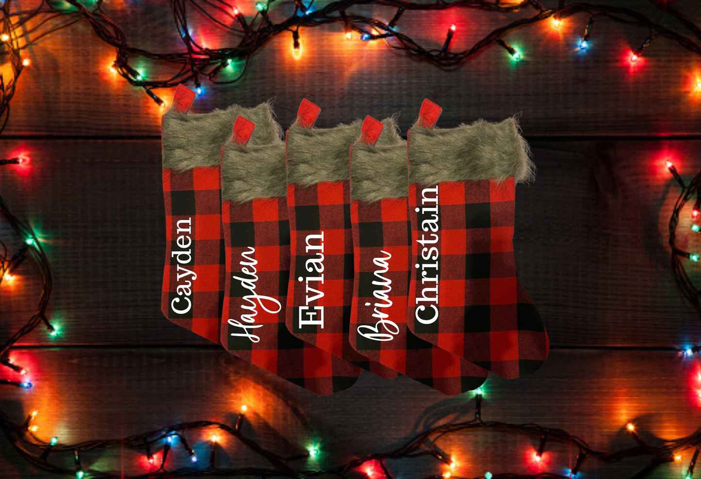 Buffalo Plaid Stocking