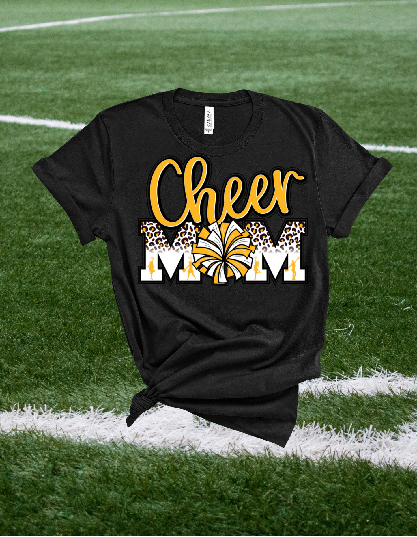 Leopard Cheer Mom