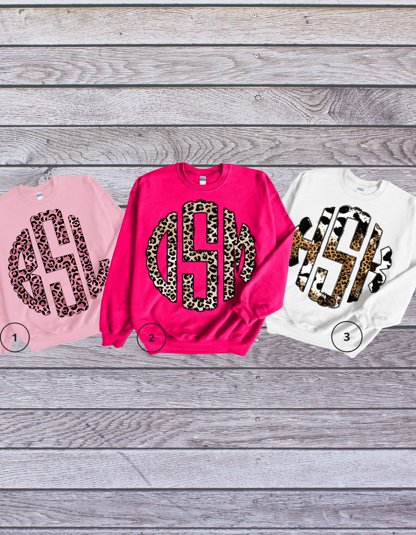 Monogram Crewneck