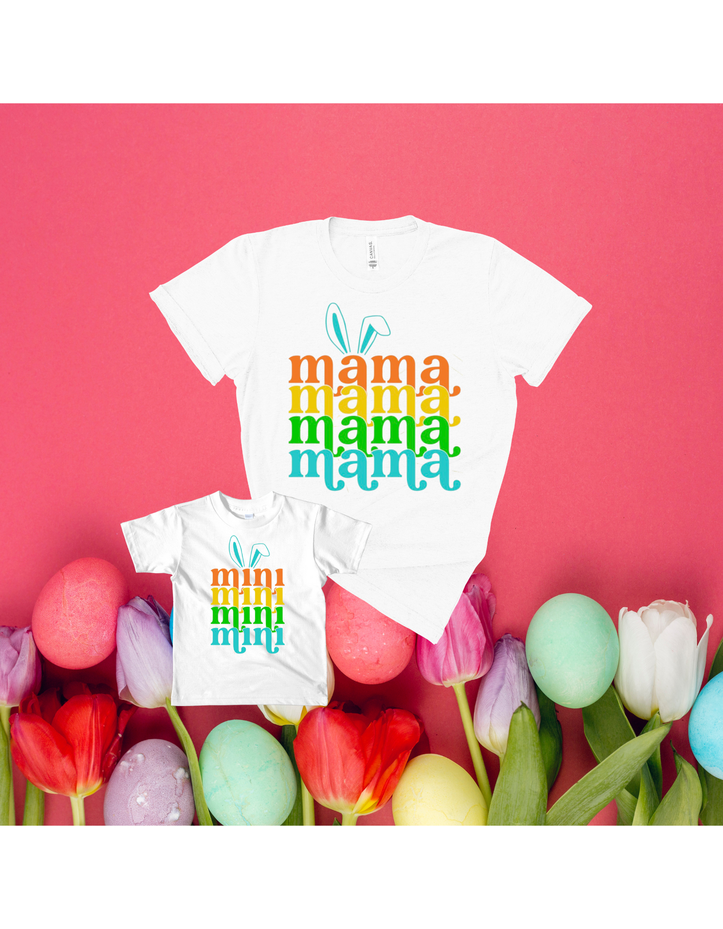 Colorful Mama Stacked Tee