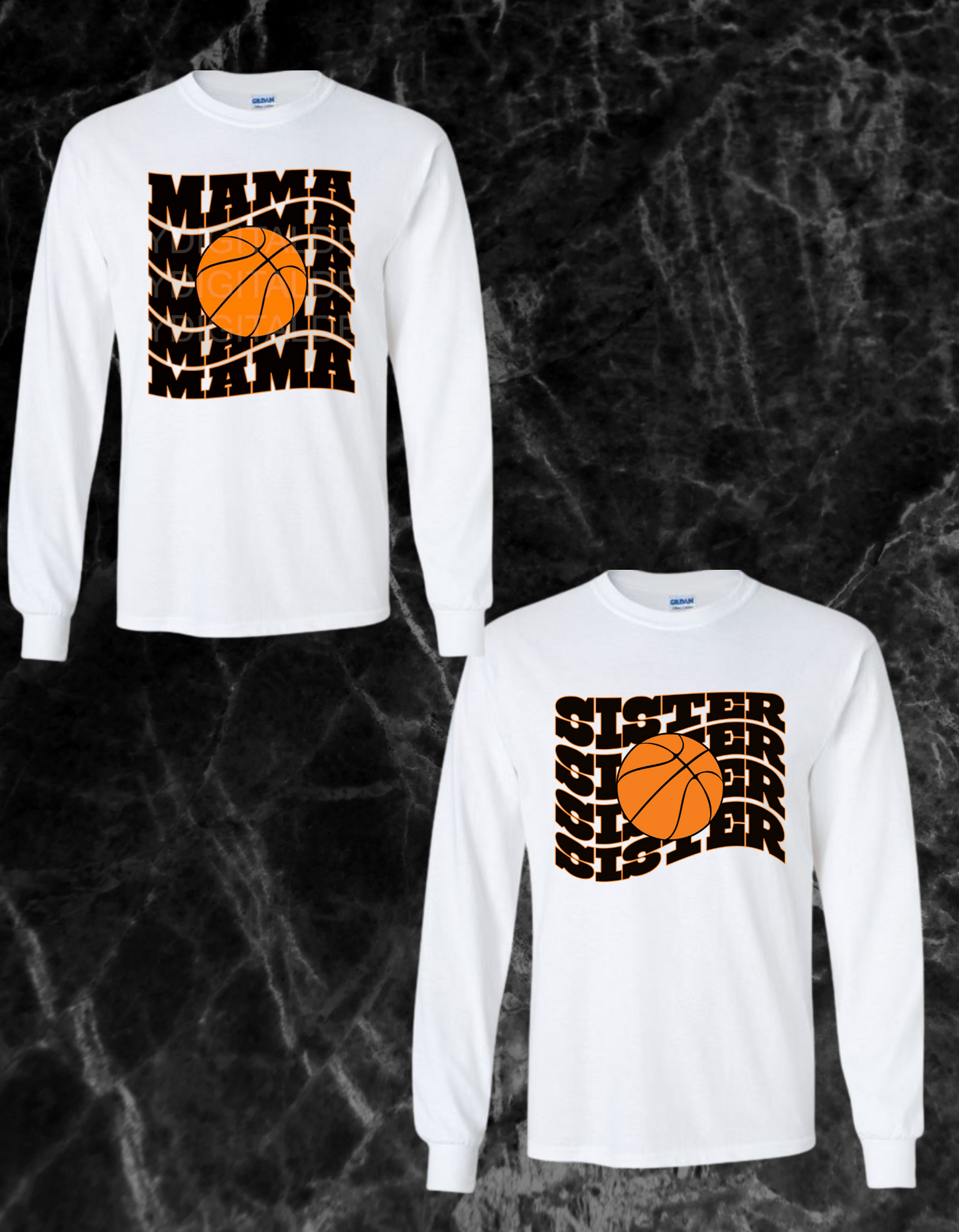 Groovy Basketball Long Sleeve