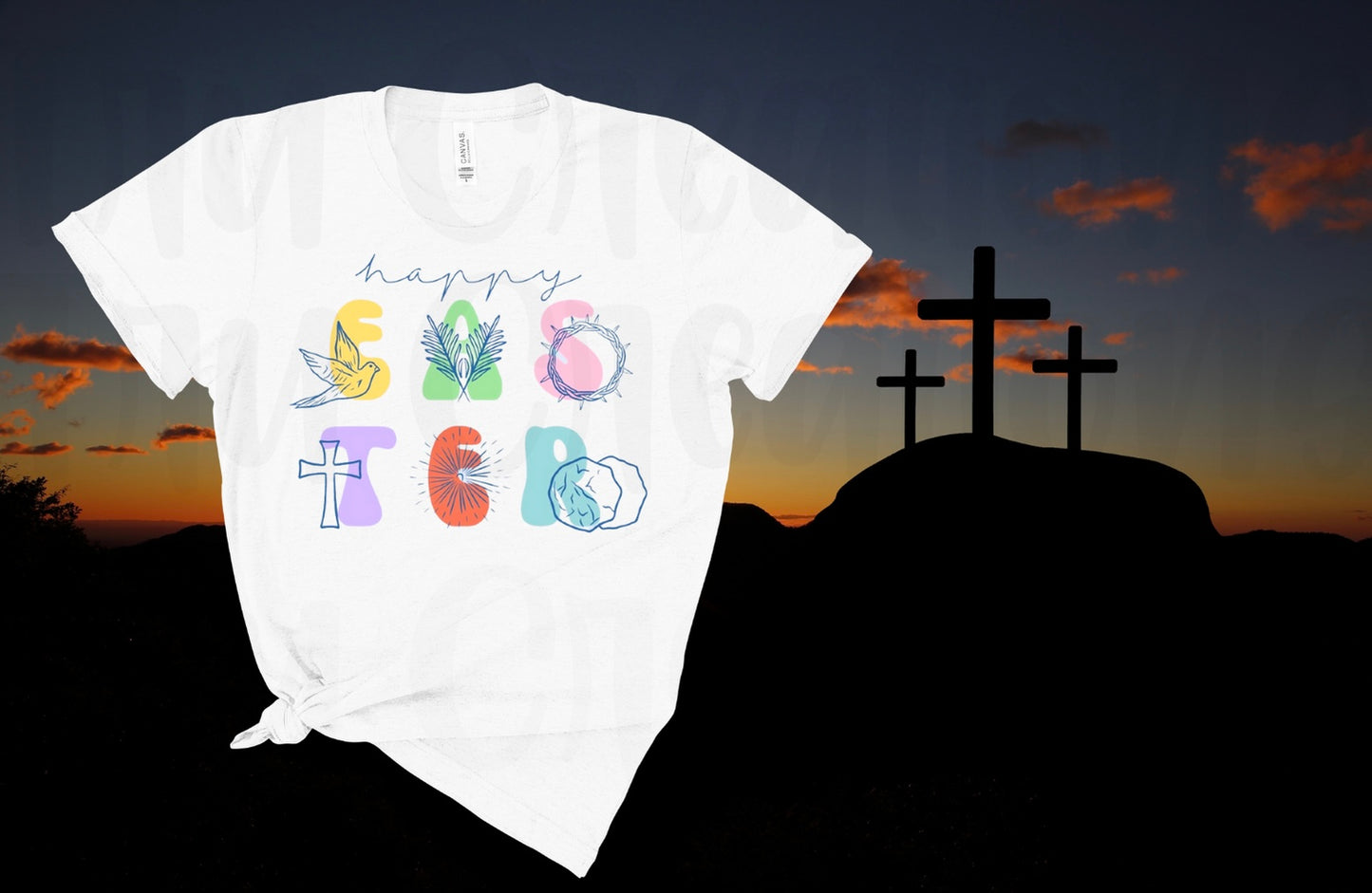 Youth Happy Easter Tee